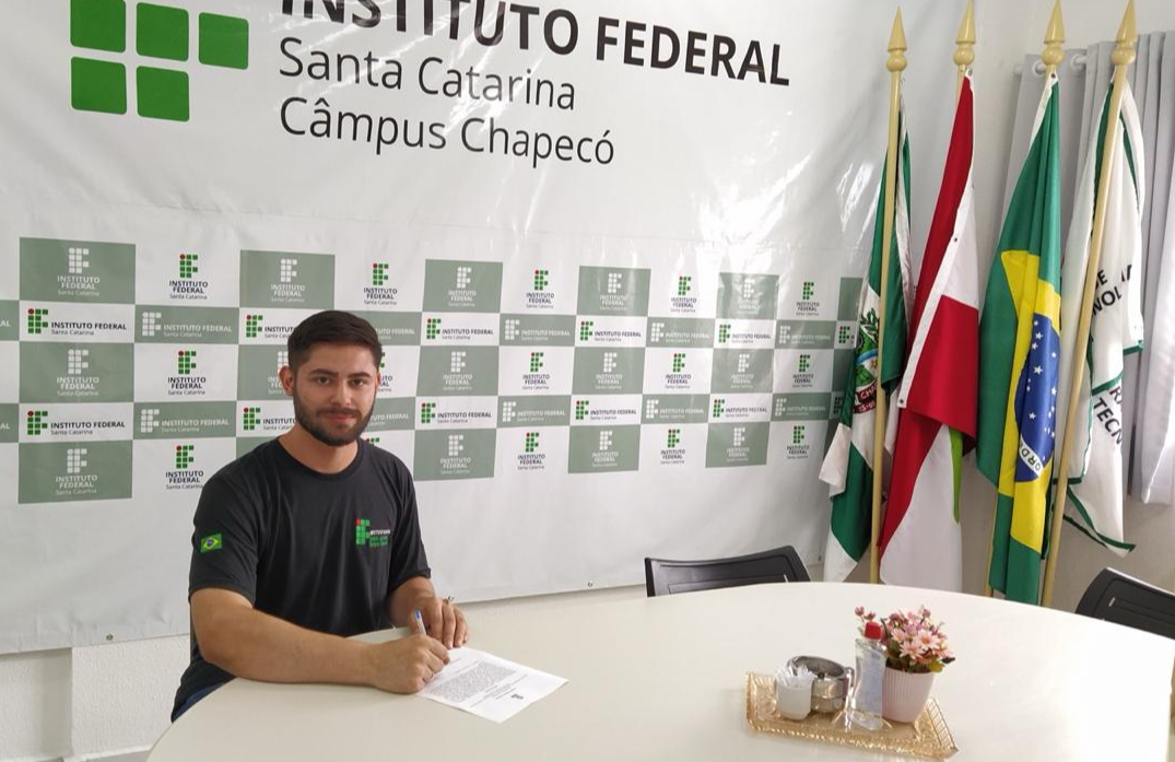 Ricardo Perin assumiu o cargo de Técnico em Laboratório - Área Mecânica, no final de 2023